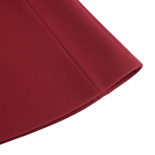 Batwing Sleeve Belted Cape Coat for Women