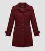 Elegant Mid-Length Coat for Women