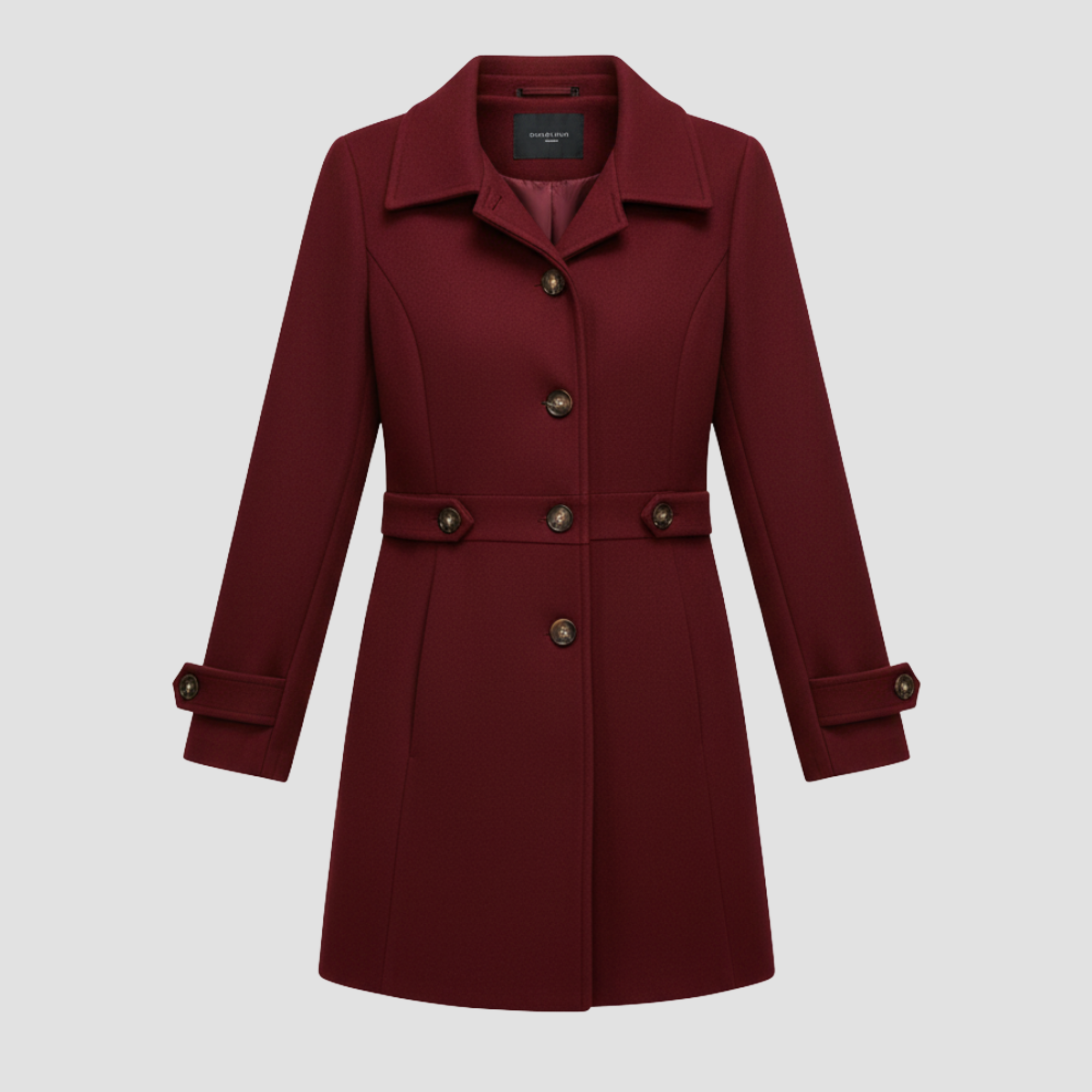 Elegant Mid-Length Coat for Women