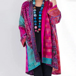 Long Printed Cardigan for Women