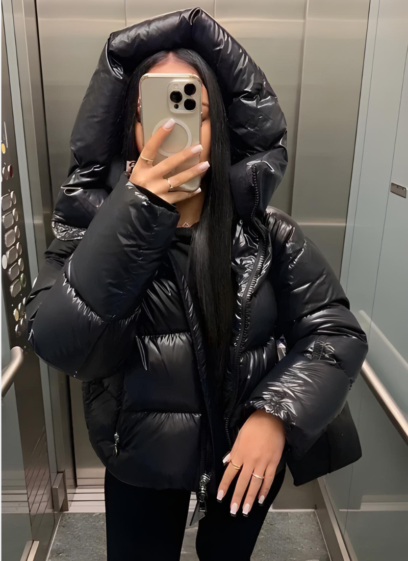 Elegant Slim Fit Down Jacket for Women