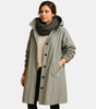 Long cotton coat for women