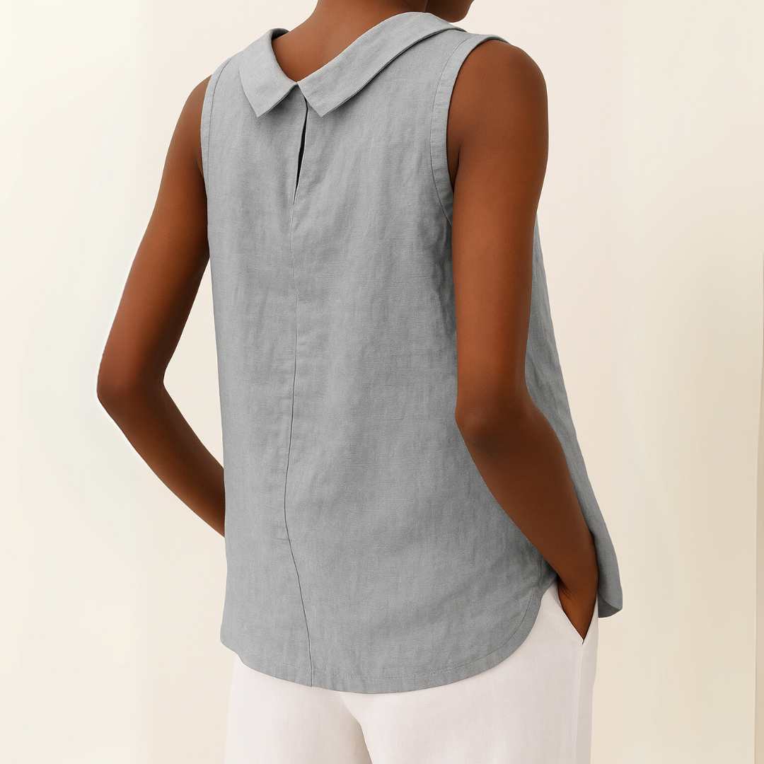 Cotton sleeveless top for women