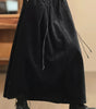 Maxi Fluid Skirt with Laces for Women