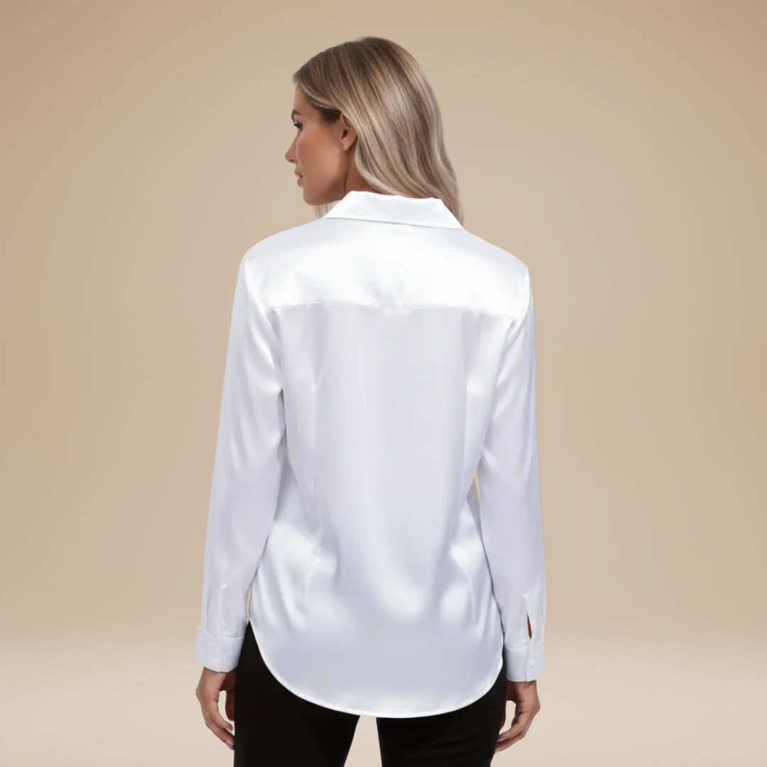 Elegant Satin Fabric Blouse for Women