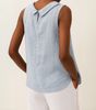 Cotton sleeveless top for women