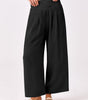 Flowing High Waist Palazzo Pants with Pockets for Women