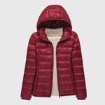 Light Hooded Down Jacket for Women