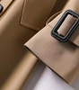 Long Cotton Trench Coat for Women