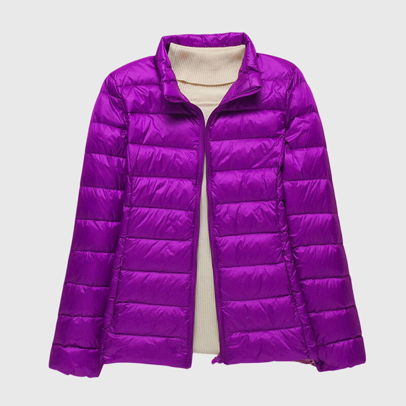 Light Hooded Down Jacket for Women