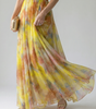 Sleeveless Printed Maxi Dress for Women