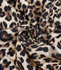 Reversible Coat with Leopard Print for Women