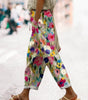Relaxed Floral Print Pants for Women
