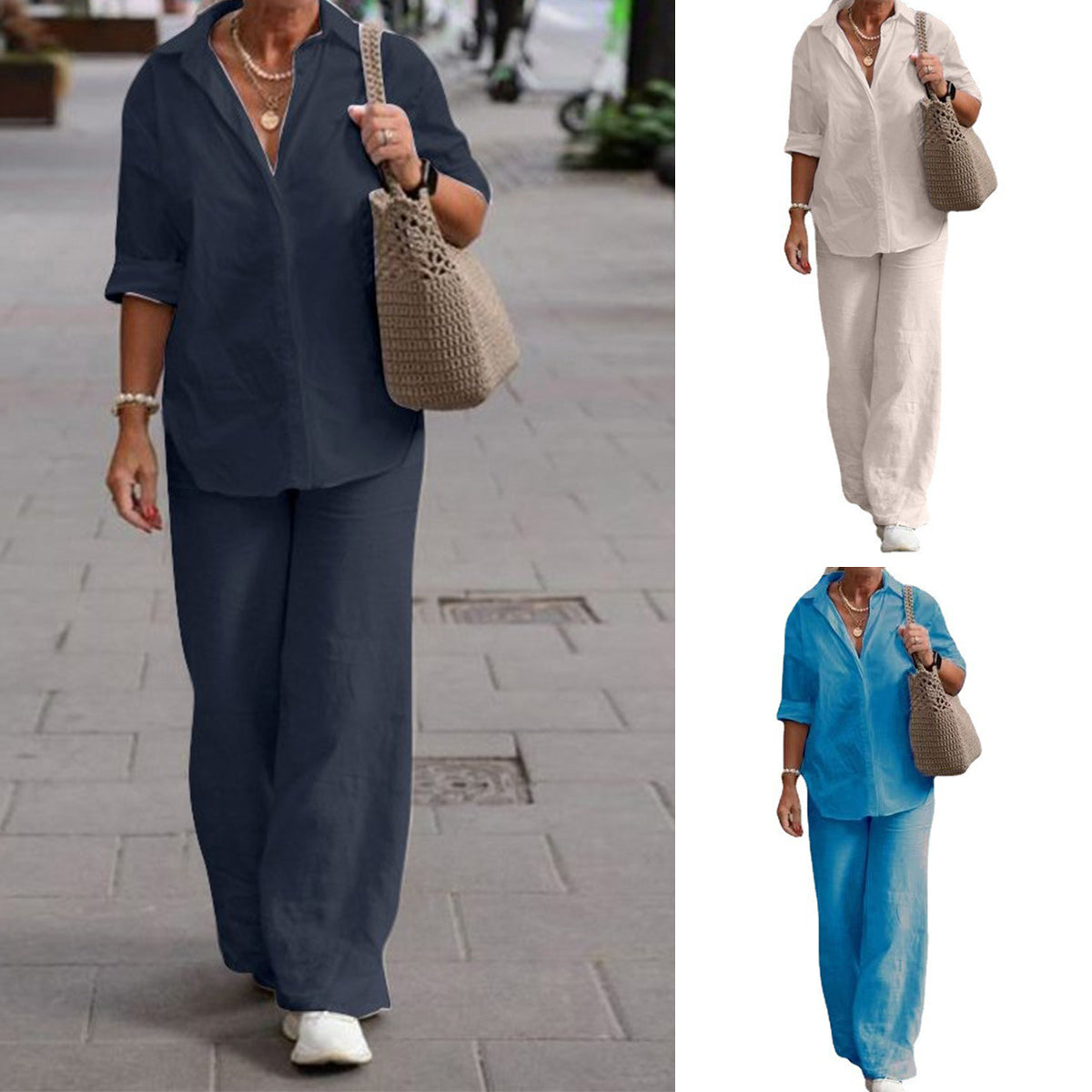 Casual Pants Set for Women