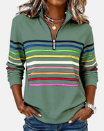 Striped sweater for women
