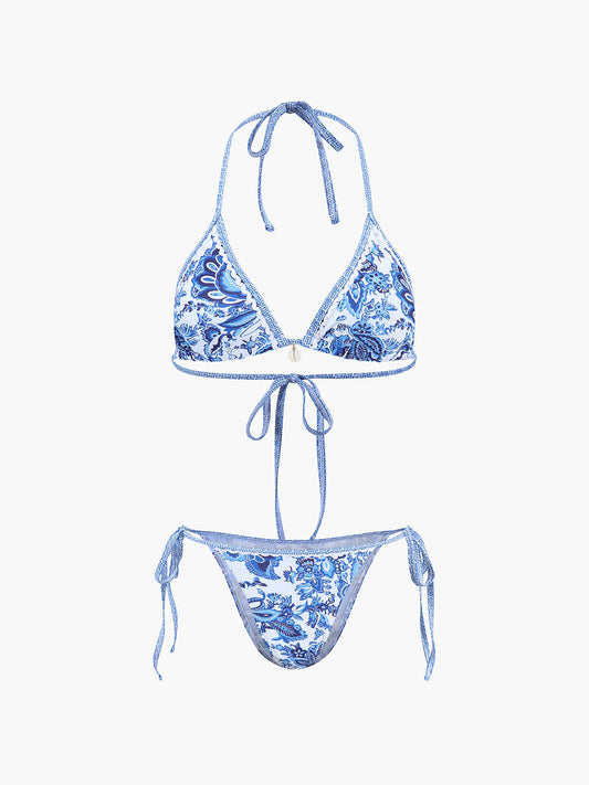 Printed Halter Bikini for Women
