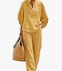 Casual Women's Set with Wide-Leg Pants | Perfect for Summer