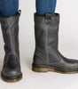 Mid-Calf Faux Leather Boots for Women