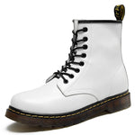 Women's Leather Lace-Up Martin Boots