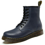 Women's Leather Lace-Up Martin Boots