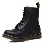 Women's Leather Lace-Up Martin Boots