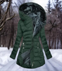 Long Winter Coat with Hood for Women