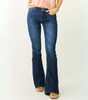 Mid-Rise Flare Jeans for Women