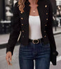 Elegant Double-Breasted Blazer Jacket for Women