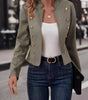 Elegant Double-Breasted Blazer Jacket for Women