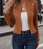 Elegant Double-Breasted Blazer Jacket for Women