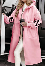 Long Coat with Hood for Women