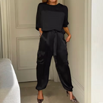 Flowy pants set for women