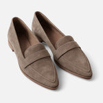 Retro Pointed Loafers for Women