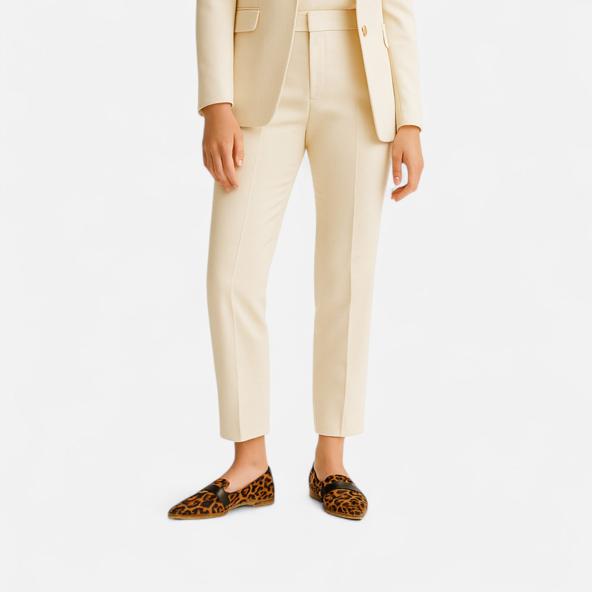 Retro Pointed Loafers for Women