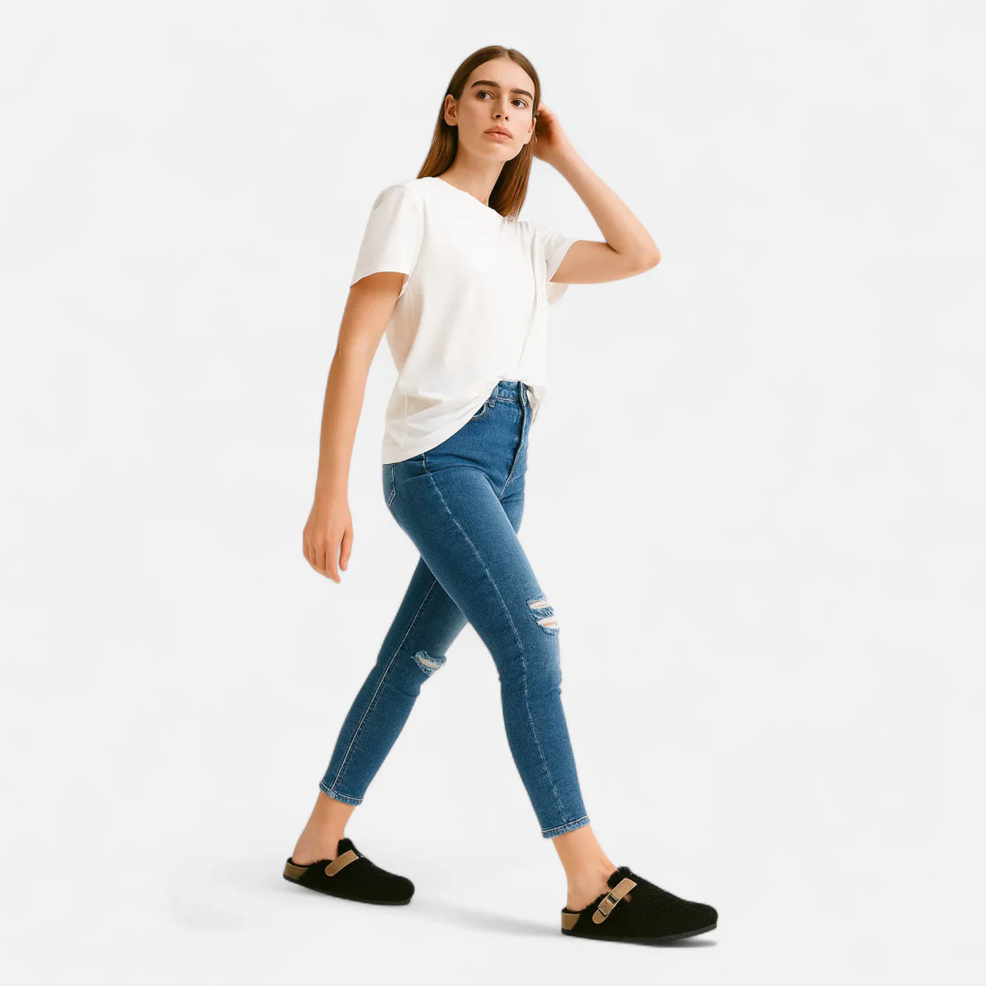 Winter mules for women