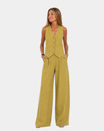 Sleeveless Vest and Pants Set for Women | Ideal for the Office