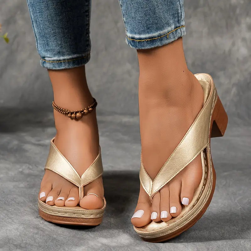 Medium Heel Sandals for Women