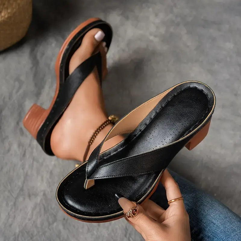 Medium Heel Sandals for Women