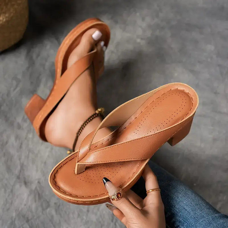 Medium Heel Sandals for Women