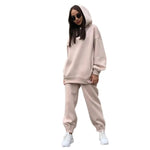 Elegant and Comfortable Hooded Tracksuit for Women