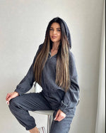 Casual Hooded Set for Women