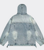 Women's Hooded Denim Shirt