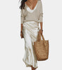 Satin Sweater and Dress Set for Women | Ideal for Everyday Wear