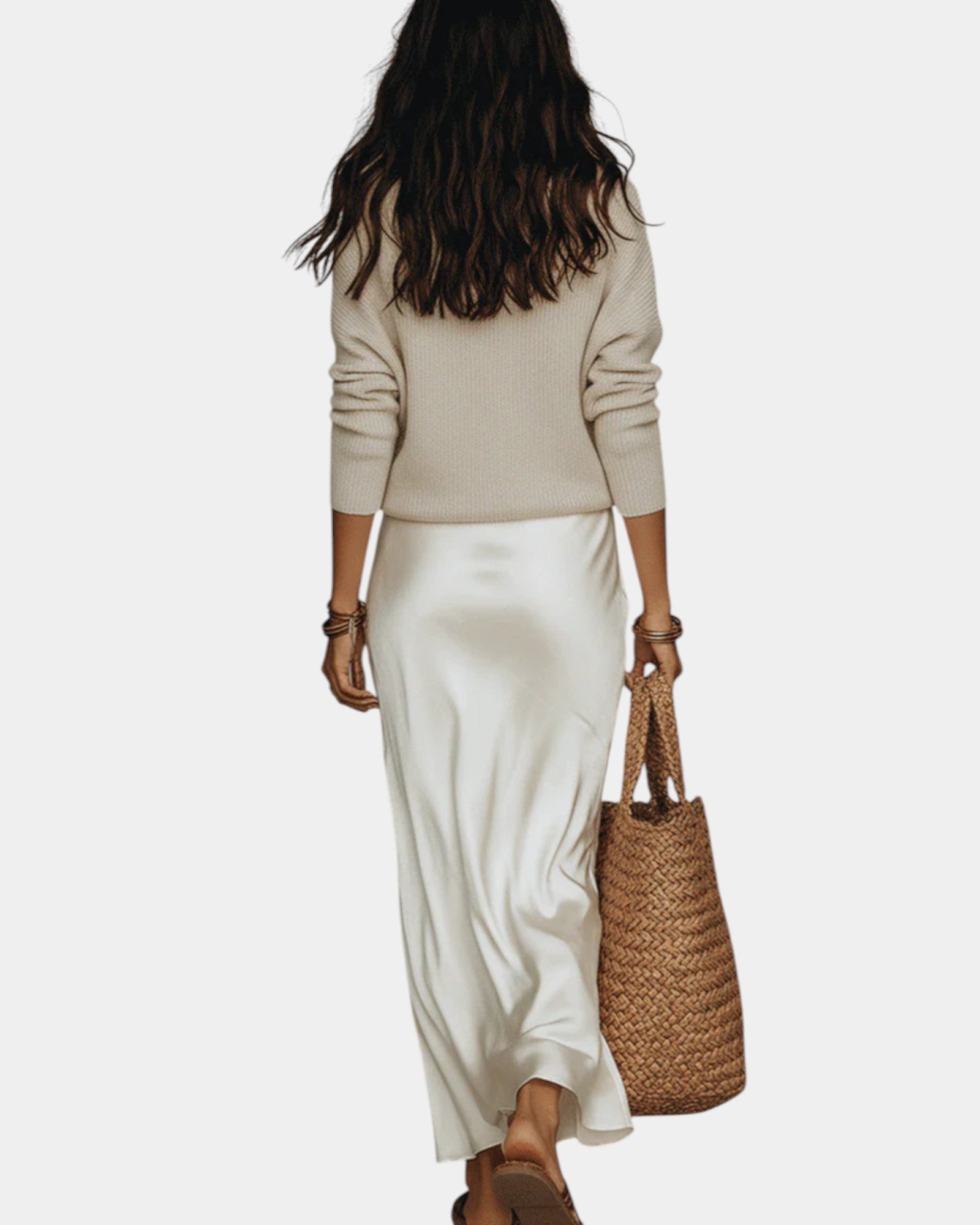 Satin Sweater and Dress Set for Women | Ideal for Everyday Wear