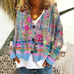 Colorful Bohemian Cardigan for Women