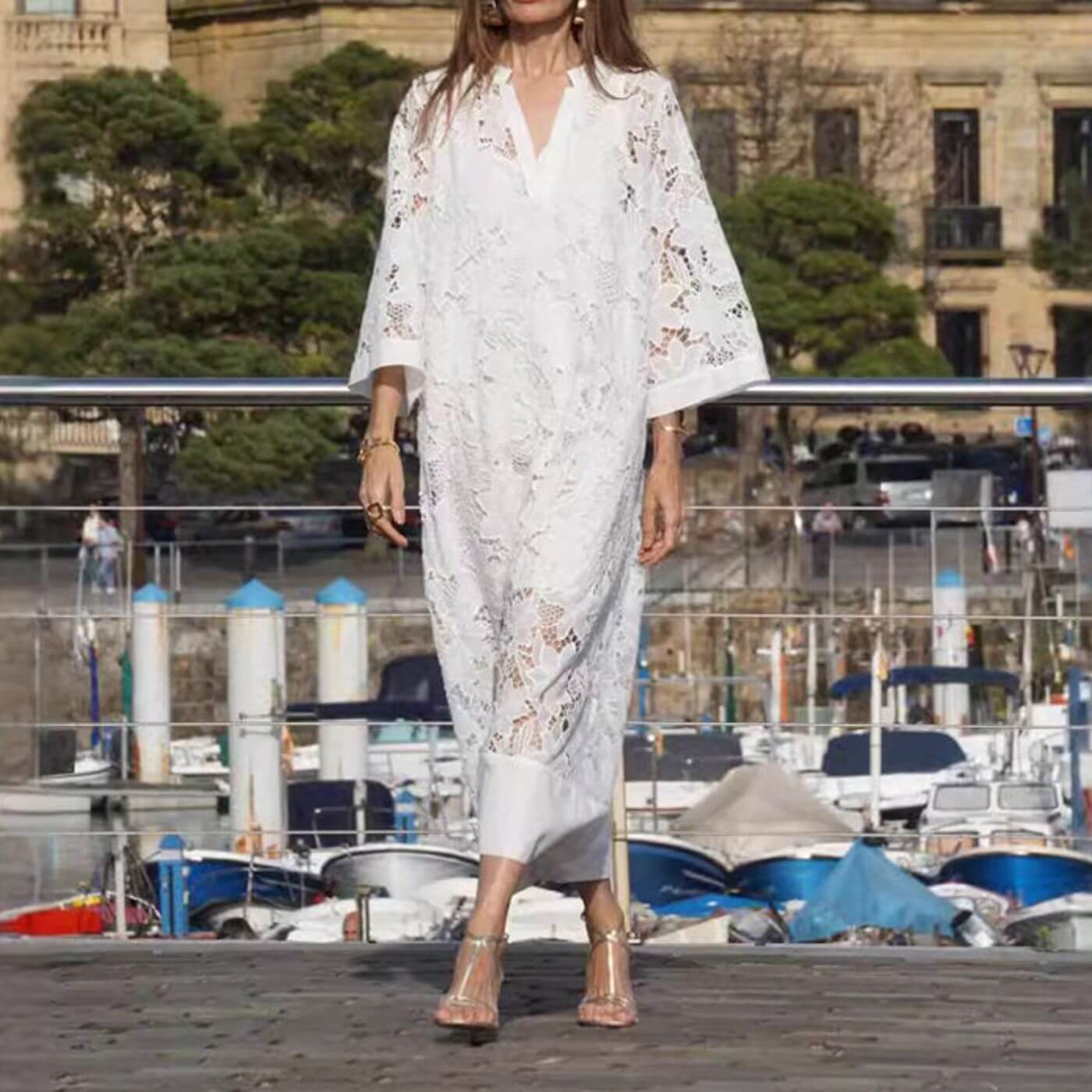 Light Lace Dress for Women