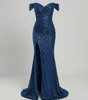 Sequin Evening Dress with Slit for Women | Perfect for Going Out