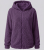 Women's Teddy Fleece Hoodie Jacket