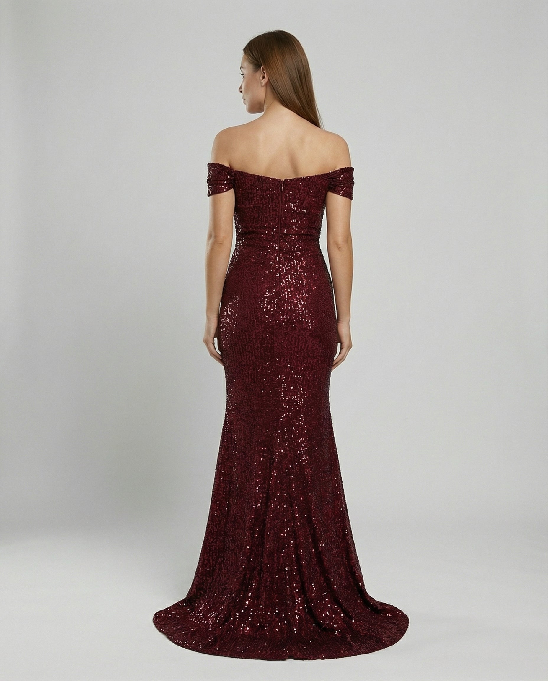 Sequin Evening Dress with Slit for Women | Perfect for Going Out