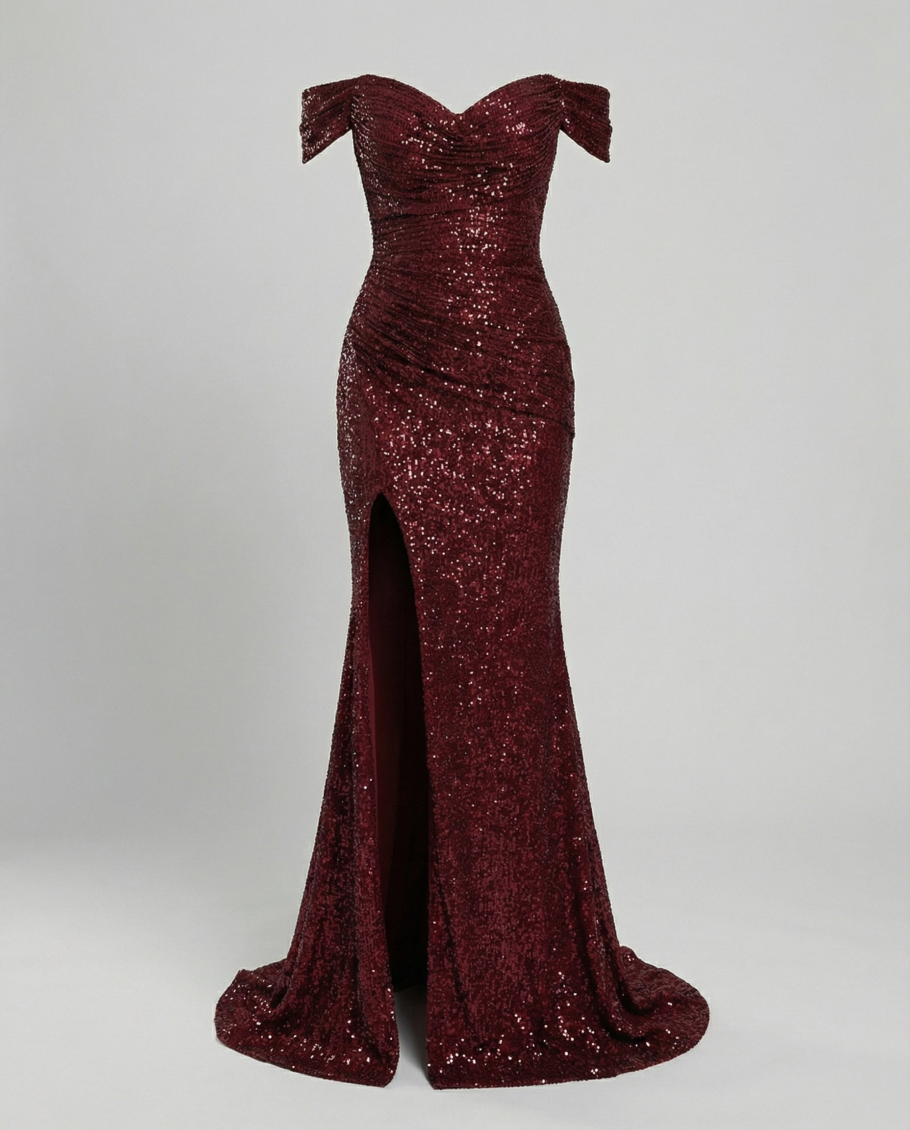 Sequin Evening Dress with Slit for Women | Perfect for Going Out